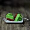 Kiwi krémový dortík | Zelená