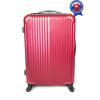 Cestovní kufr CK502-1 | Velikost: Malý: 60 x 40 x 26 cm | Bordó