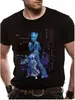 Pánské tričko Marvel - Avengers Infinity War: NEON GROOT | Velikost: M | Černá