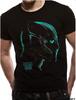 Pánské tričko Marvel - Black Panther: NEON FACE | Velikost: S | Černá