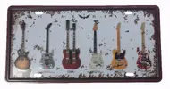 Plechová cedulka s motivem Guitar Heave