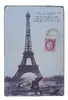 Plechová cedulka s motivem Paris