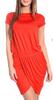 Dámské šaty s krátkým rukávem | Velikost: S/M | Červená