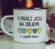 V práci jedu na objem