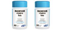 2x 60 tbl. Magnesium + vitamín B6