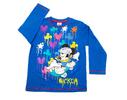 Chlapecké triko s dlouhým rukávem, Mickey | Velikost: 92-98 | Modrá