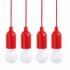 4x LED žárovka – červená