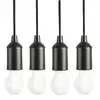 4x LED žárovka – černá