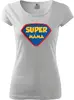Super máma | Velikost: S | Bílá