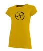 Dámské tričko geo hořčicová žlutá/černá | Velikost: S