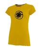 Dámské tričko čtyřlístek hořčicová žlutá/černá | Velikost: S