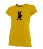 Dámské tričko kačer hořčicová žlutá/černá | Velikost: S