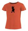 Pánské bavlněné tričko kačer, cihlová/černá | Velikost: S