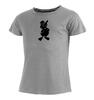 Pánské bavlněné tričko kačer, šedá/černá | Velikost: S