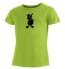 Pánské bavlněné tričko kačer, zelená/černá | Velikost: S