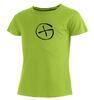 Pánské bavlněné tričko geo, zelená/černá | Velikost: S