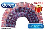 Něžný Durex balíček, 42 ks + lubrikační gel Durex Very Cherry, 50 ml