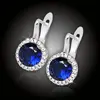 Náušnice Brillance Isabella Royal Blue