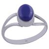 Stříbrný prsten s přírodním lapis lazuli | Velikost: 52 | Modrá