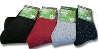 4 páry - Dámské zdravotní termo bambusové ponožky | Velikost: 35 - 38