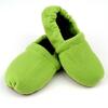 Nahřívací papuče, zeleno-hnědé | Velikost: 36 až 40