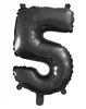 Nafukovací číslo 5 - černá