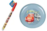 Létající talíř Cars a bublifuk Paw Patrol - hůlka