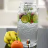 Nádoba s kohoutkem a skleněným víčkem, 4 l