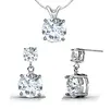 Sada náušnic a přívěsku s krystaly Swarovski Elements - Jasmine