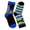 2 páry ponožek, Superman/Batman | Velikost: 23-26 | Šedá