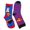 2 páry ponožek, Superman/Batman 2 | Velikost: 23-26 | Modrá