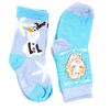 2 páry ponožek, Frozen a Olaf | Velikost: 23-26 | Modrá