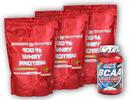 100% Whey Protein 2250 g + dárek: BCAA Elite Rate 120 kapslí | Velikost: Čokoláda