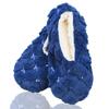 Dámské pantofle LOOKeN, jednobarevné s třpytkami | Velikost: 35-38 | Modrá
