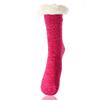 Dámské ponožky TERMAL z ovčí vlny LOOKeN, třpytivé | Velikost: 35-38 | Růžová