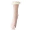Dámské ponožky TERMAL z ovčí vlny LOOKeN, třpytivé | Velikost: 35-38 | Světle růžová