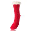 Dámské ponožky TERMAL z ovčí vlny LOOKeN, třpytivé | Velikost: 35-38 | Červená