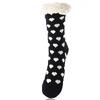 Dámské ponožky TERMAL z ovčí vlny LOOKeN, vzory 5 | Velikost: 35-38 | Černá