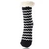 Dámské ponožky TERMAL z ovčí vlny LOOKeN, vzory 6 | Velikost: 35-38 | Černá