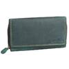 Dámská kožená peněženka | Zelená