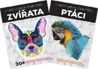 Balíček: Vybarvujeme podle čísel – Ptáci + Zvířata
