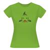 Dámské tričko „Kapr Vilda“ | Velikost: S | Zelená