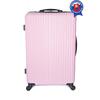 Cestovní kufr CK502-1 | Velikost: Malý: 60 x 40 x 26 cm | Růžová