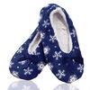 Dámské pantofle LOOKen, vánoční motiv 3 | Velikost: 35-38 | Modrá