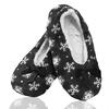 Dámské pantofle LOOKen, vánoční motiv 3 | Velikost: 35-38 | Černá