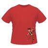 Dětské tričko „Čertík Luciáš“ | Velikost: XS | Červená