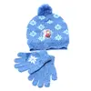 Zimní set čepice a rukavice - Frozen | Fialová hvězdička