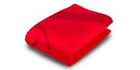 Fleecová deka značky 19V69 Italia - červená