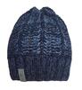 Pletená vlněná čepice | Tmavě modrá