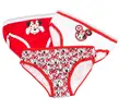 Trojbalení kalhotek Minnie II. | Velikost: 92/98 | Bílo-červená